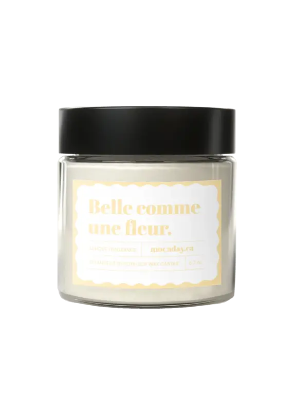 Moonday Chandelle cire de soya Fleur de cerisier