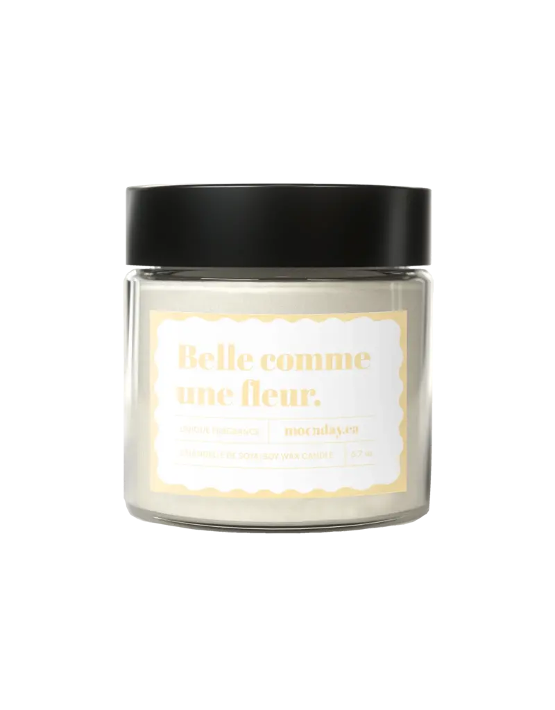 Moonday Chandelle cire de soya Fleur de cerisier