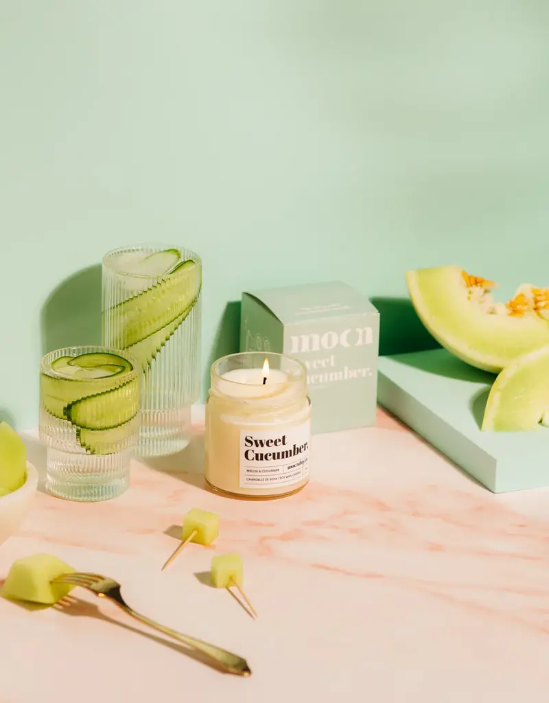 Moonday Chandelle cire de soya Sweet Cucumber