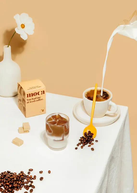 Moonday Chandelle cire de soya You had me at iced coffe