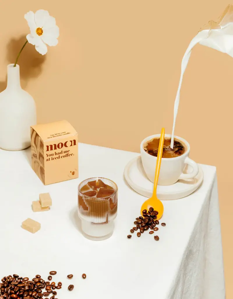 Moonday Chandelle cire de soya You had me at iced coffe