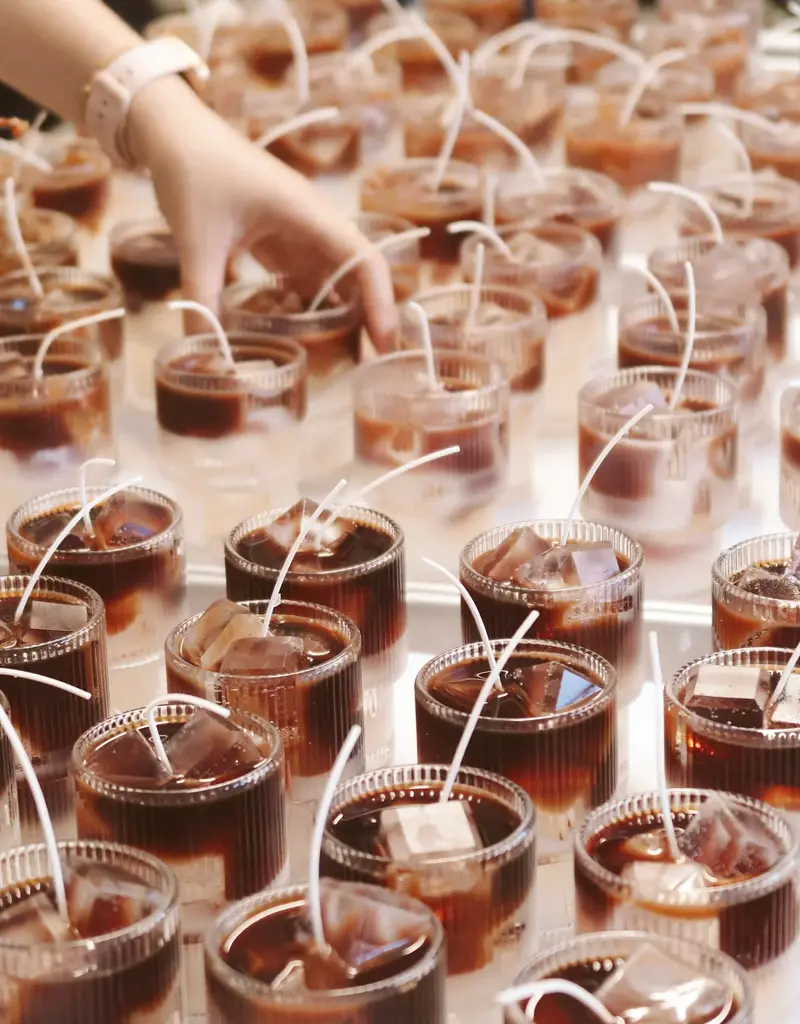 Moonday Chandelle cire de soya You had me at iced coffe