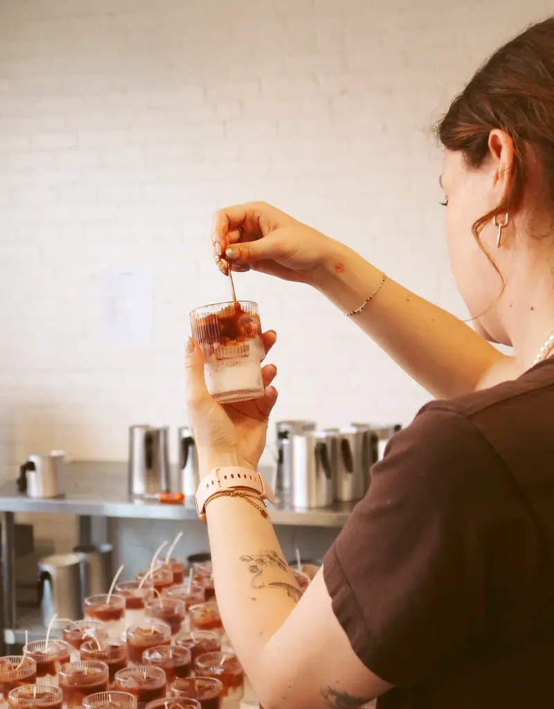 Moonday Chandelle cire de soya You had me at iced coffe