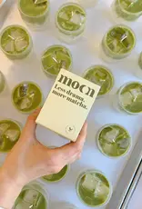 Moonday Chandelle cire de soya Less drama, more matcha