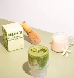 Moonday Chandelle cire de soya Less drama, more matcha