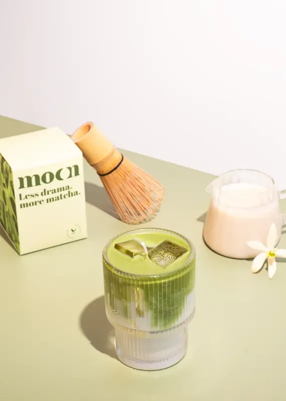 Moonday Chandelle cire de soya Less drama, more matcha