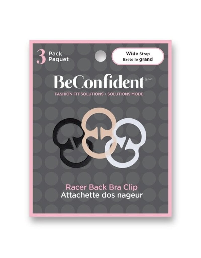 Fashion Essentials Paquet de 3 attachettes remontantes pour bretelles larges