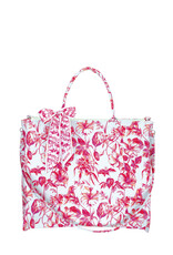 Olympia Sac de plage 33691 Blanc et rose 143