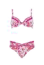 Olympia Culotte de maillot de bain 31619 blanc et rose 143