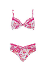 Olympia Haut de maillot de bain 31618 blanc et rose 143