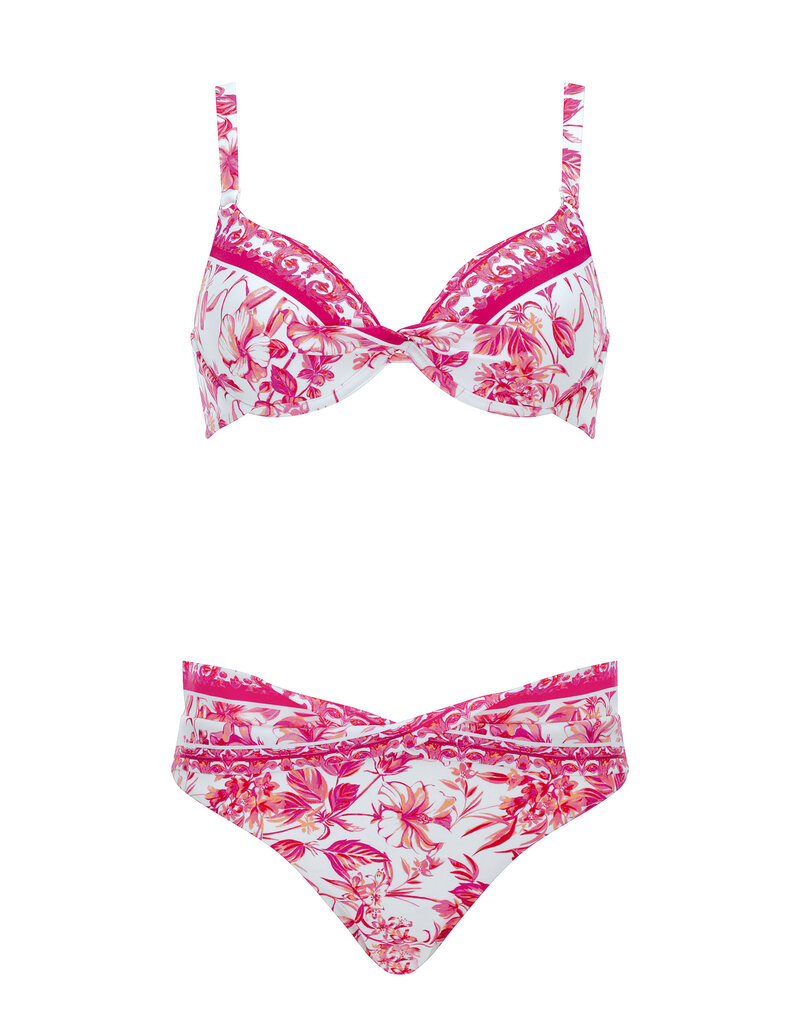 Olympia Haut de maillot de bain 31618 blanc et rose 143