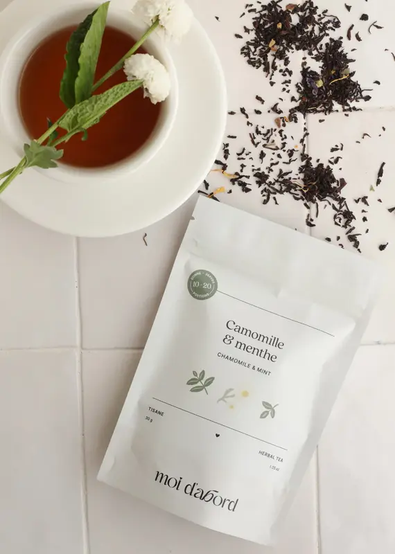 moi d'abord Tisane camomille et menthe
