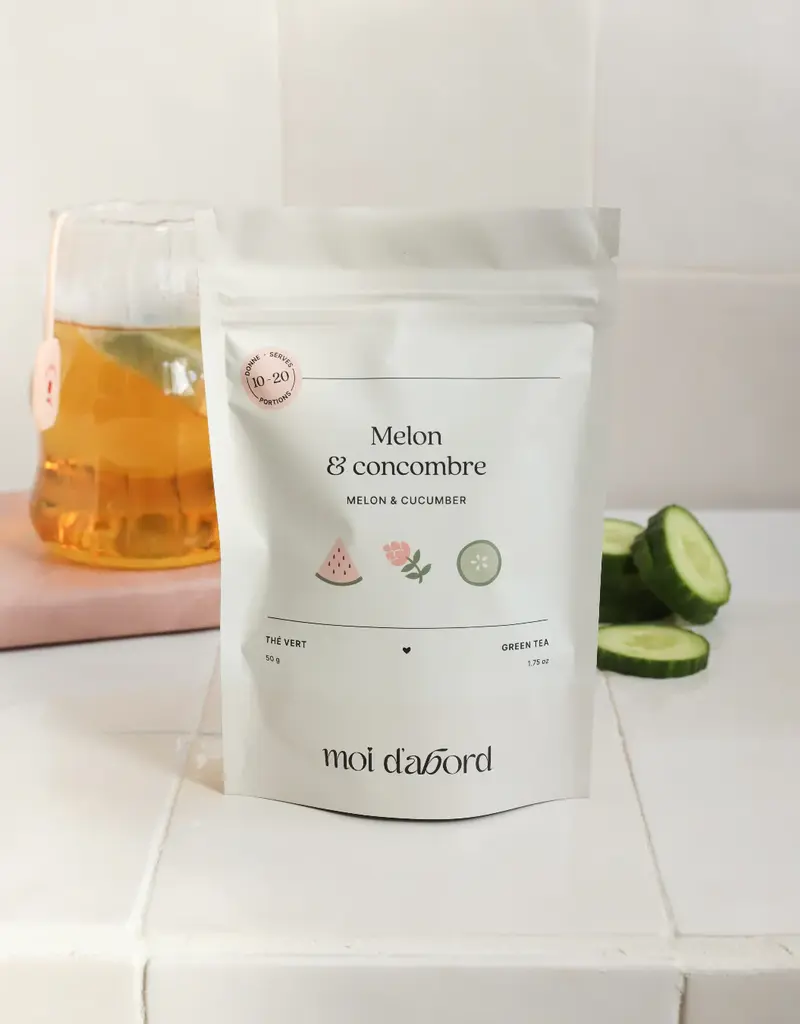 moi d'abord Thé vert melon et concombre