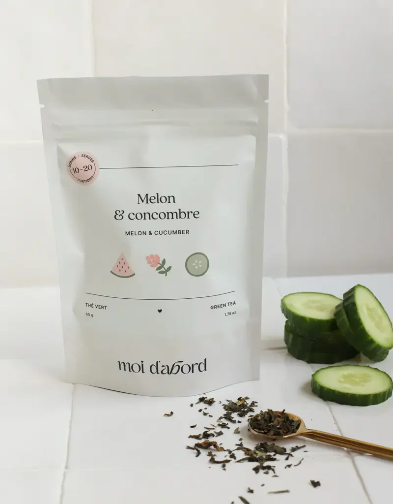 moi d'abord Thé vert melon et concombre