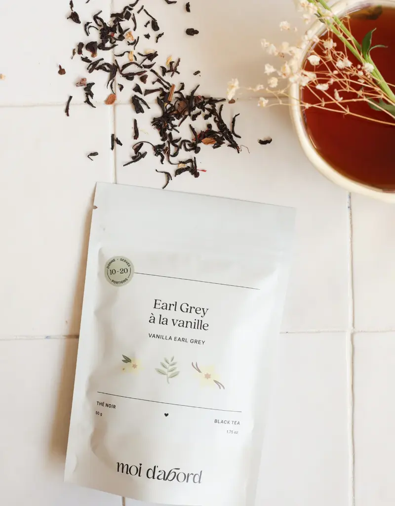 moi d'abord Thé noir earl grey à la vanille