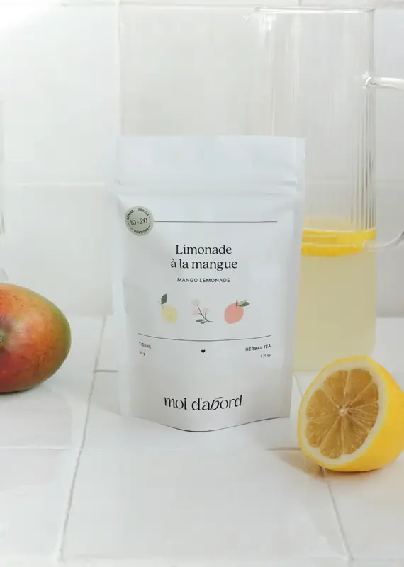 moi d'abord Tisane limonade à la mangue
