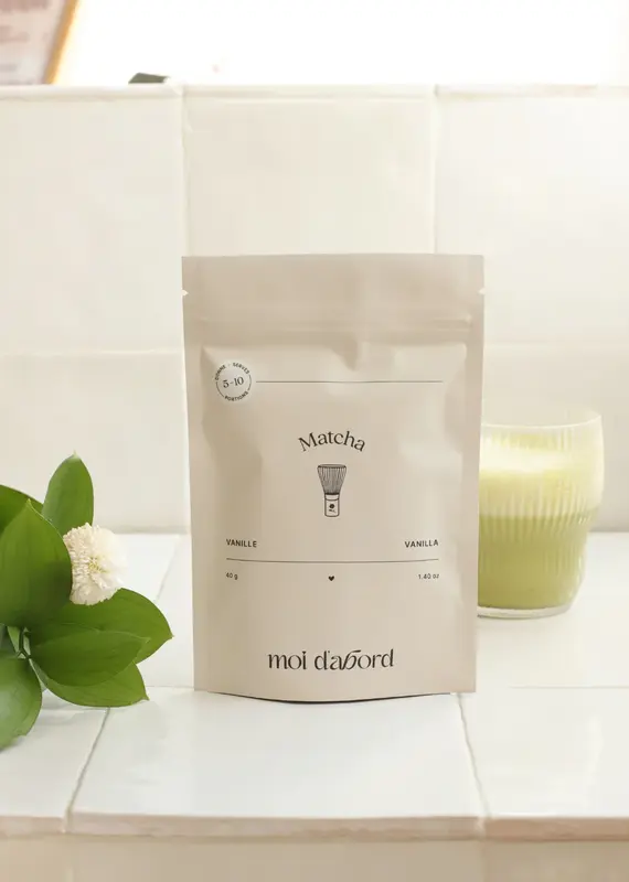 moi d'abord Thé matcha Vanille