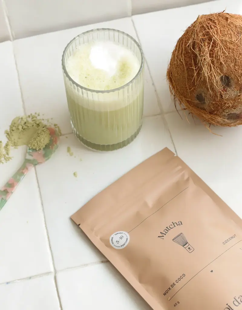 moi d'abord Thé matcha Noix de coco