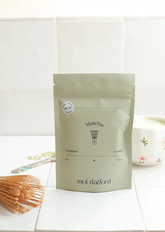 moi d'abord Thé matcha classique