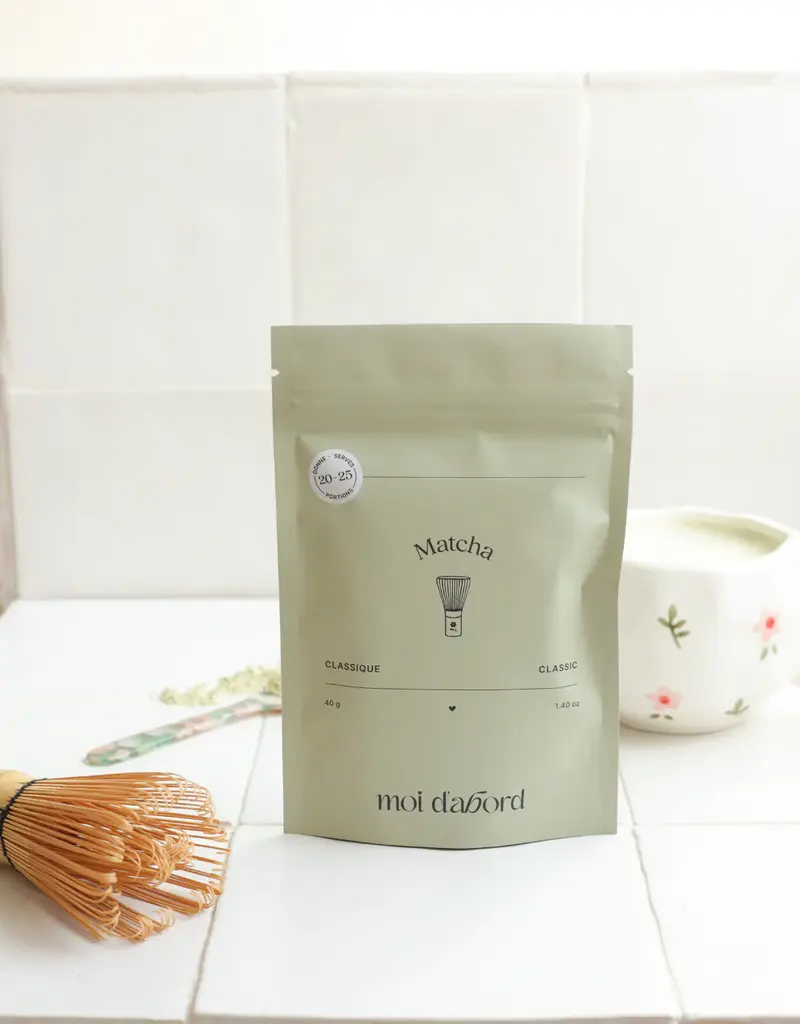 moi d'abord Thé matcha classique