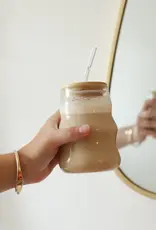 moi d'abord Tumbler en verre Bubble