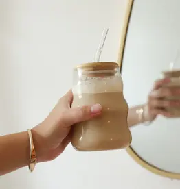 moi d'abord Tumbler en verre Bubble