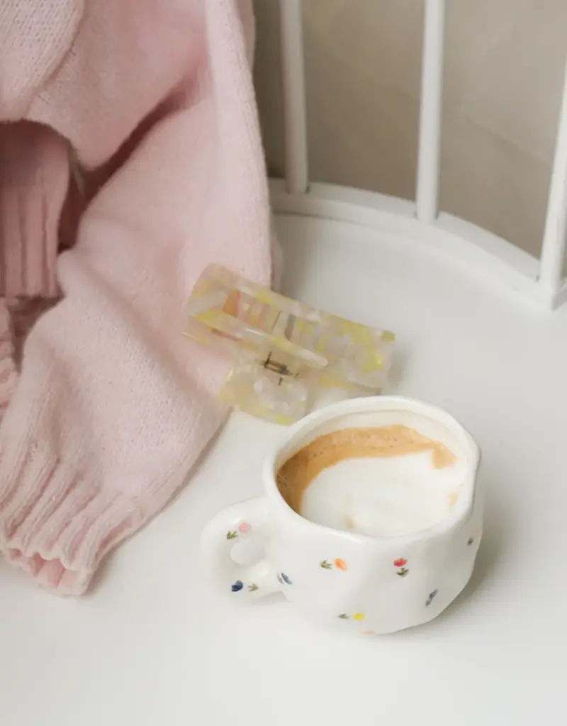 moi d'abord Tasse tulipes colorées