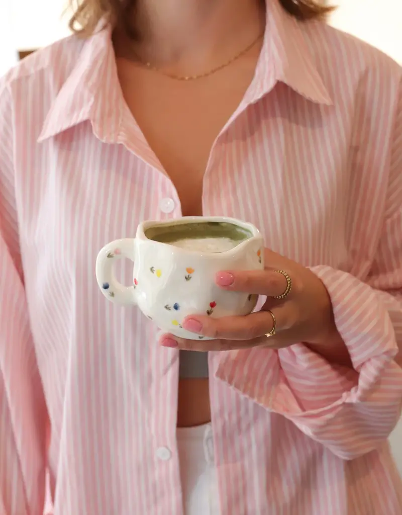 moi d'abord Tasse tulipes colorées