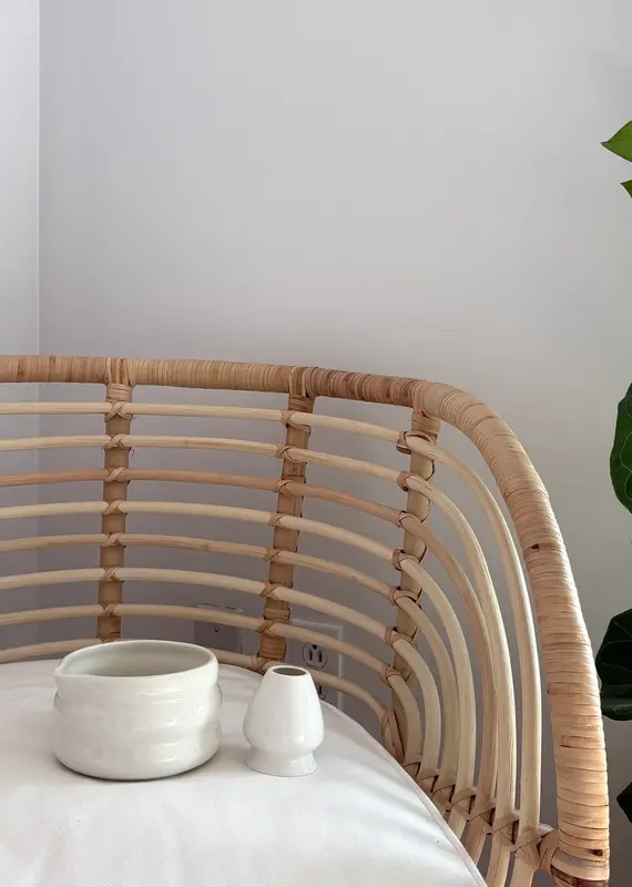 moi d'abord Bol à matcha Bubble avec support