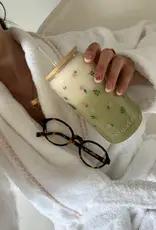 moi d'abord Tumbler en verre Fleurs sauvages