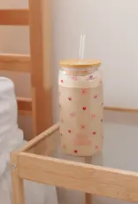 moi d'abord Tumbler en verre Amour florissant