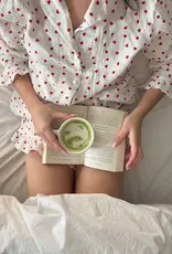 moi d'abord Ensemble Pyjama coeurs à volants