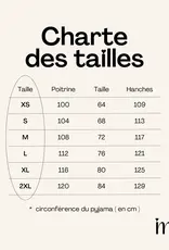 moi d'abord Ensemble Pyjama coeurs à volants