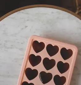 moi d'abord Moule à glaçons en coeurs