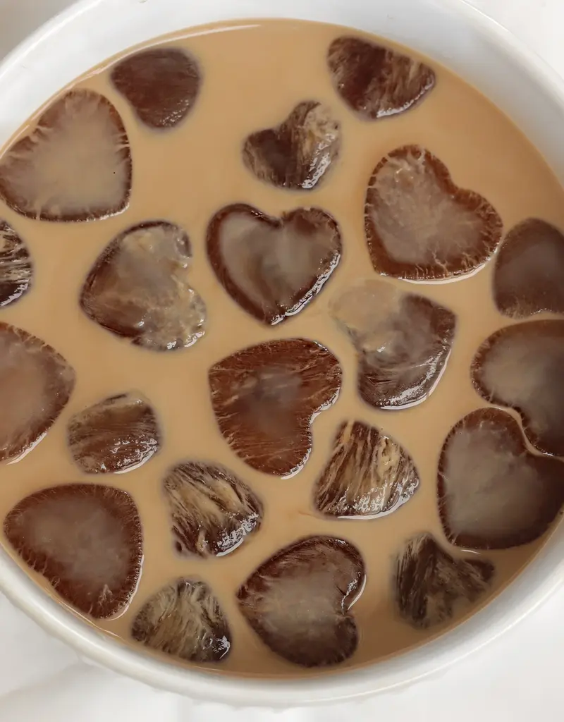 moi d'abord Moules à glaçons en coeurs