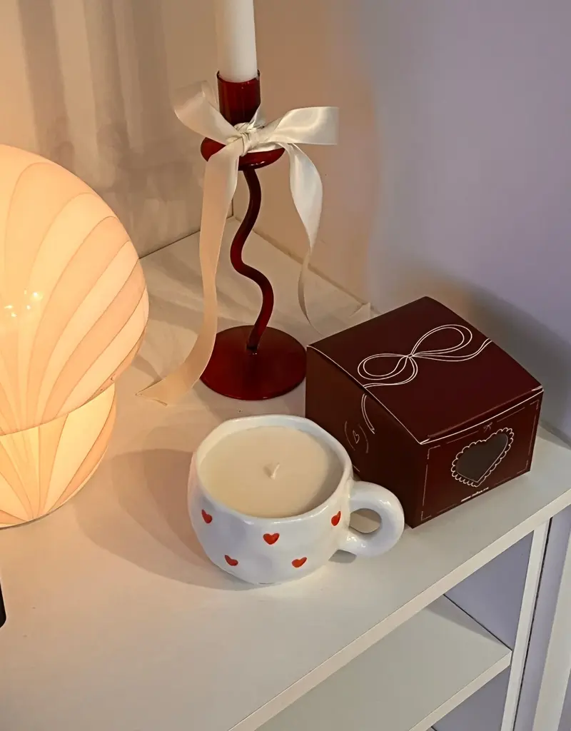 Moonday Chandelle cire de soya Bisou