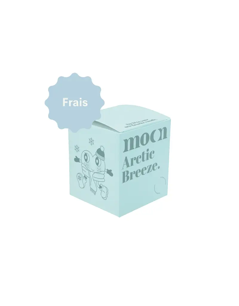 Moonday Chandelle cire de soya Arctic Breeze