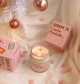 Moonday Chandelle cire de soya Carte Postale