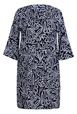 Anita Sortie de plage Salla 8134 Marine et blanc