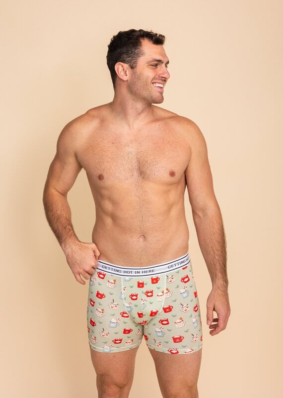 Pop Underwear Boxer homme Getting hot in here