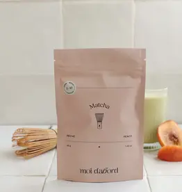 moi d'abord Thé matcha Pêche