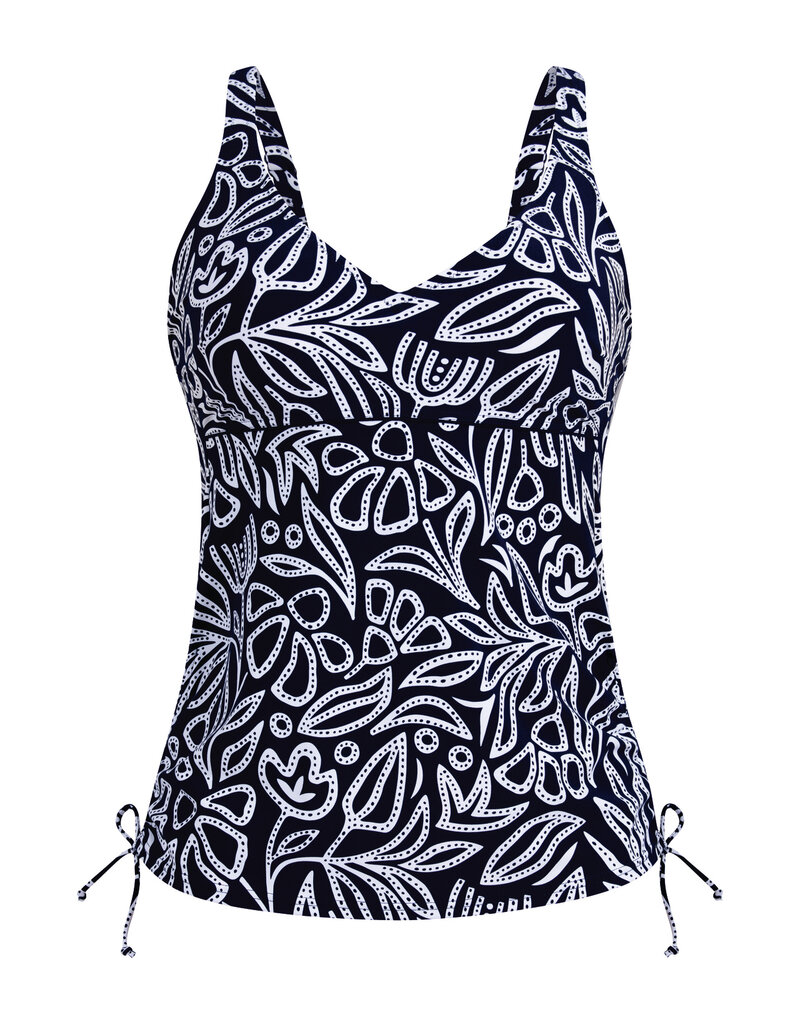 Anita Tankini Malaika 8474-1 Marine/Blanc 345