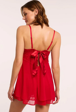 Montelle Ensemble Nuisette et tanga 9345 Rouge