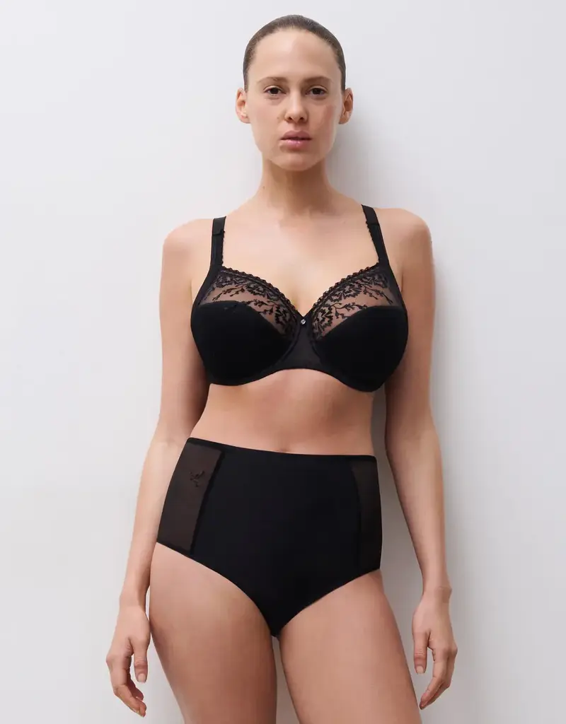 Chantelle Culotte taille haute 16B8 Every Curve noir