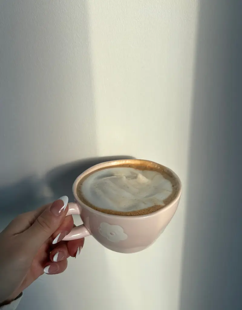 moi d'abord Tasse et soucoupe Lily rose