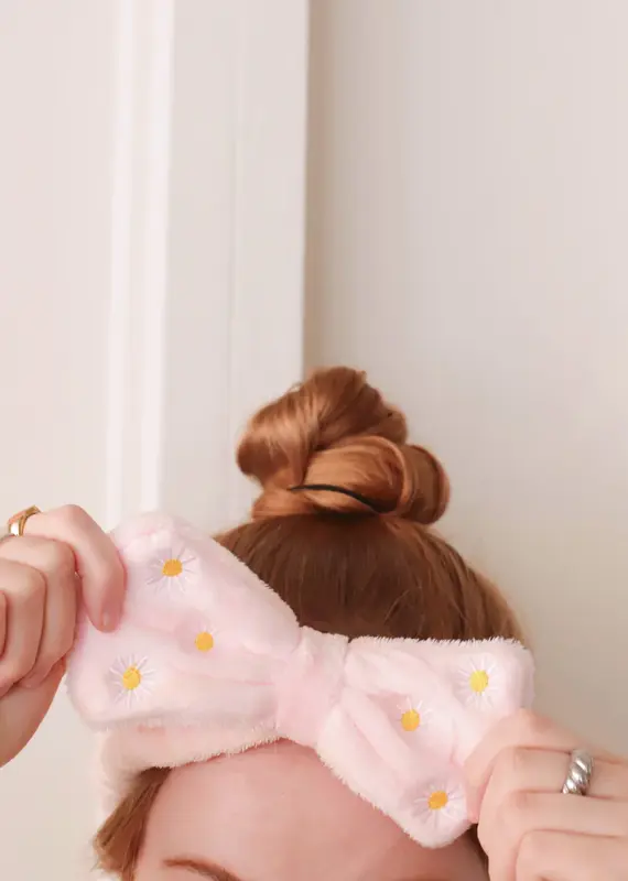 moi d'abord Bandeau fleurs brodées