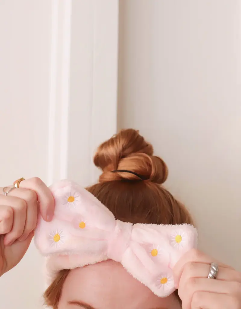 moi d'abord Bandeau fleurs brodées