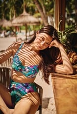 Rosa Faia Haut de maillot de bain Federica 8830-1 Bleu capri 305