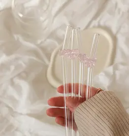 moi d'abord Ensemble de pailles coeurs & boucles