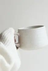 moi d'abord Tasse à café XL mouchetée
